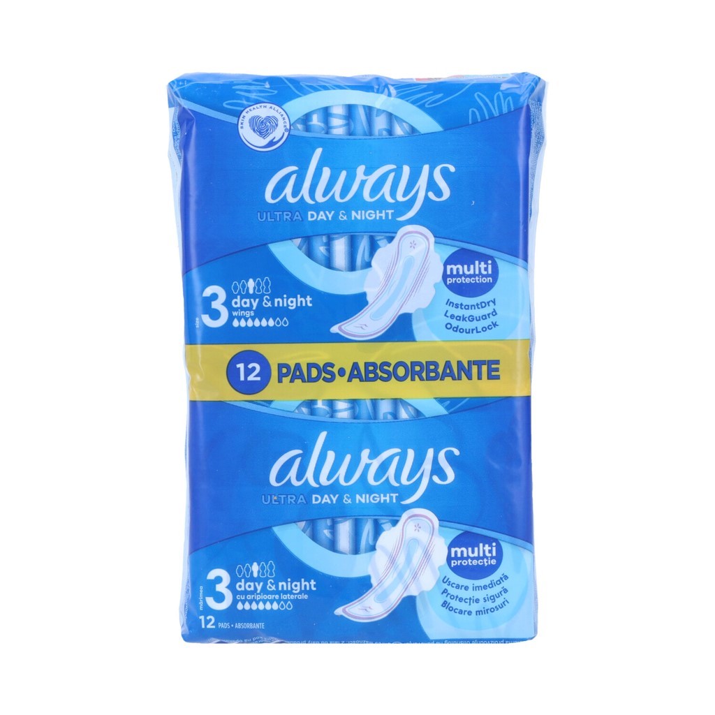 ALWAYS ULTRA DAY & NIGHT 12s WITH WINGS