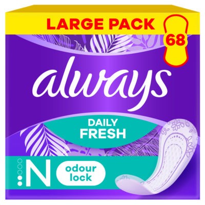 ALWAYS DAILY FRESH  20s SINGLE LINERS FRESH SCENT