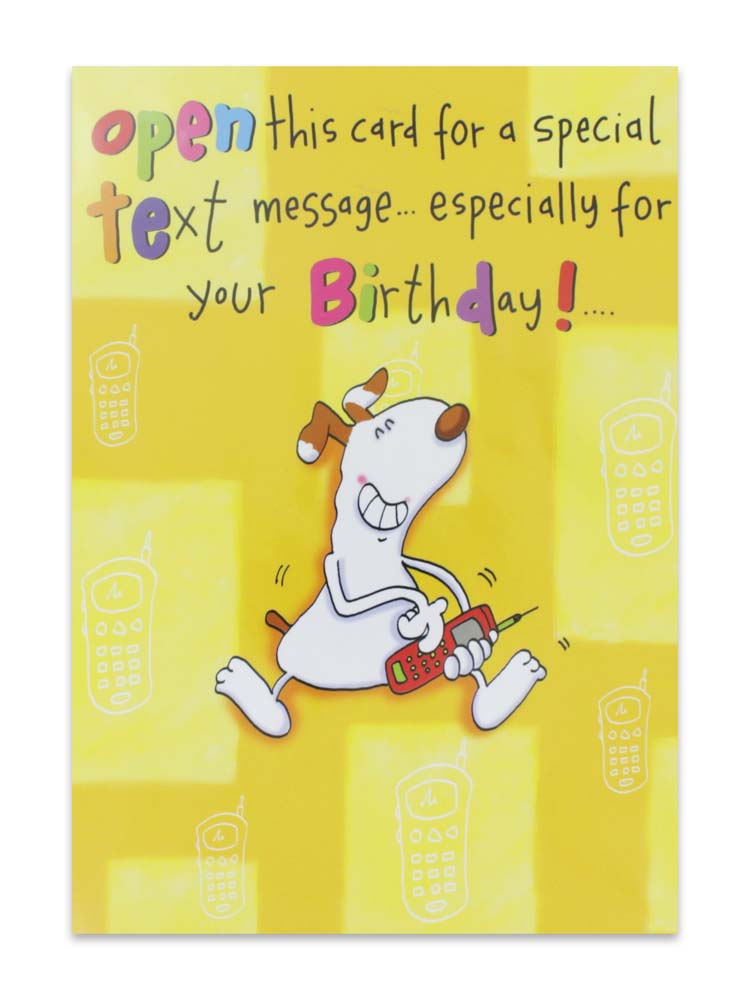 CARDS HUMOUR (NO.1) BIRTHDAY