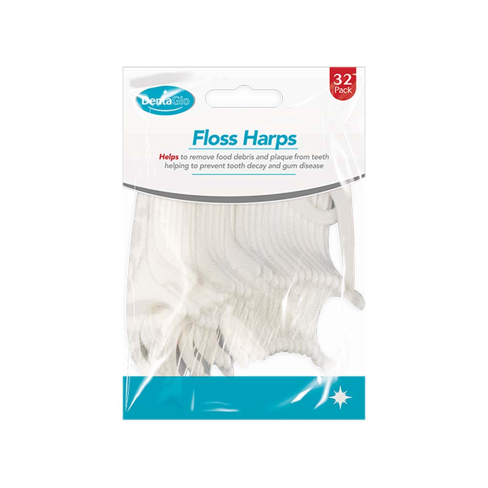 PER4972 DENTA GLO 32 FLOSS HARPS