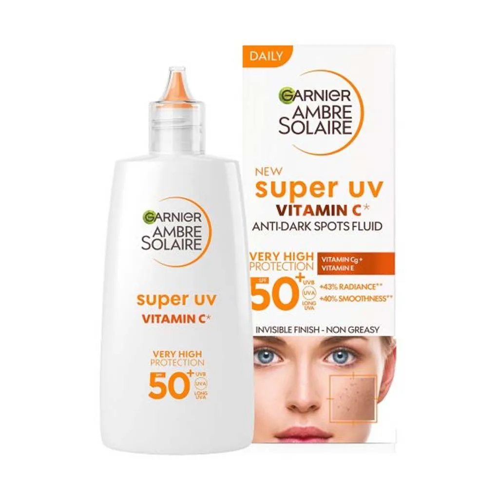 AMBRE SOLAIRE SUPER UV VITAMIN C ANTI-DARK SPOTS FLUID 40ml
