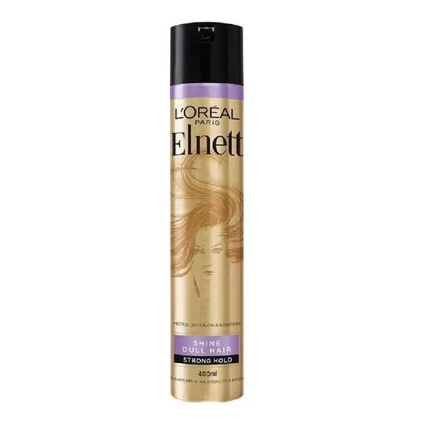 ELNETT HAIRSPRAY STRONG HOLD SHINE DULL 400ml