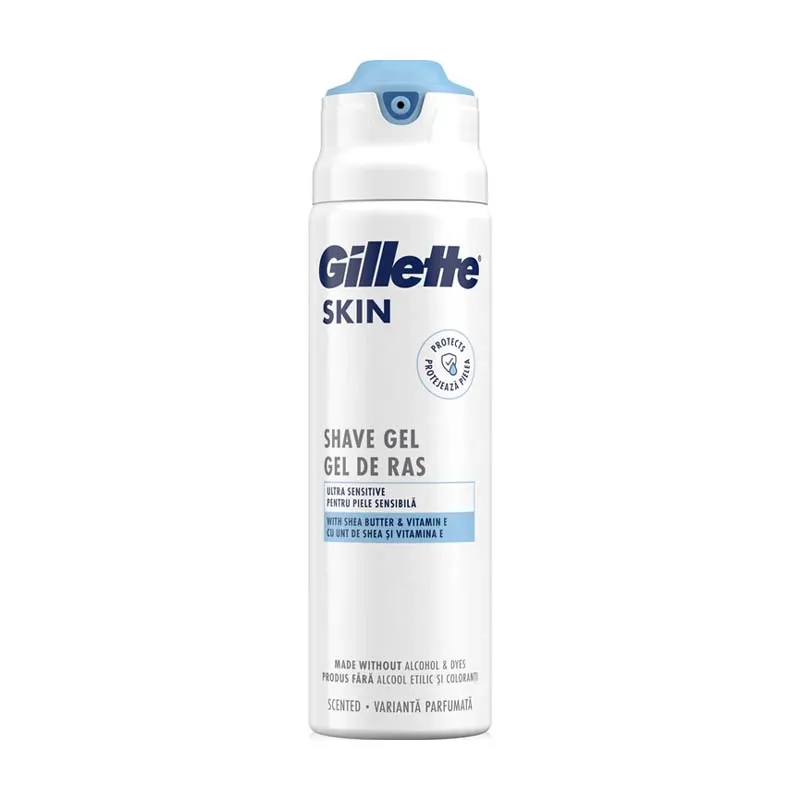 GILLETTE SKIN ULTRA SENSITIVE SHAVE GEL 200ml