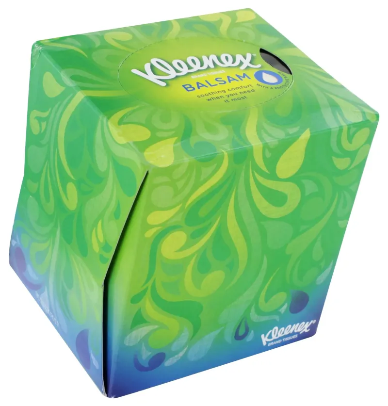 KLEENEX BALSAM 56  BOXED TISSUES CUBE