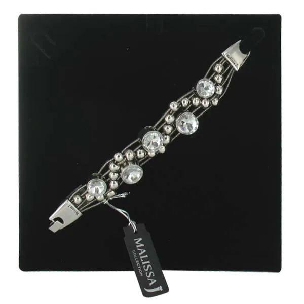 KAY318 MALISSA J CRYSTAL STONE BRACELET