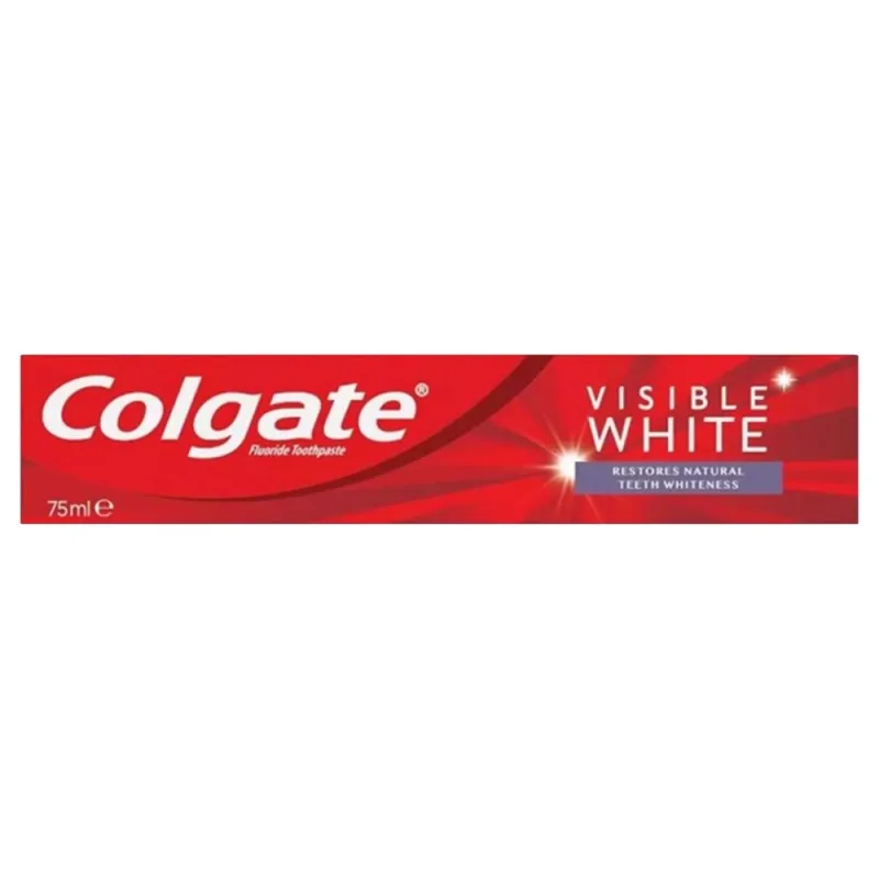 COLGATE VISIBLE WHITE TOOTHPASTE 75ml