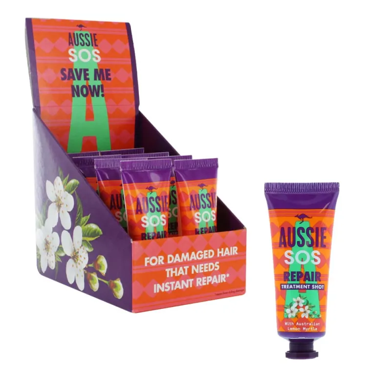 AUSSIE SOS REPAIR TREATMENT 25ml x8