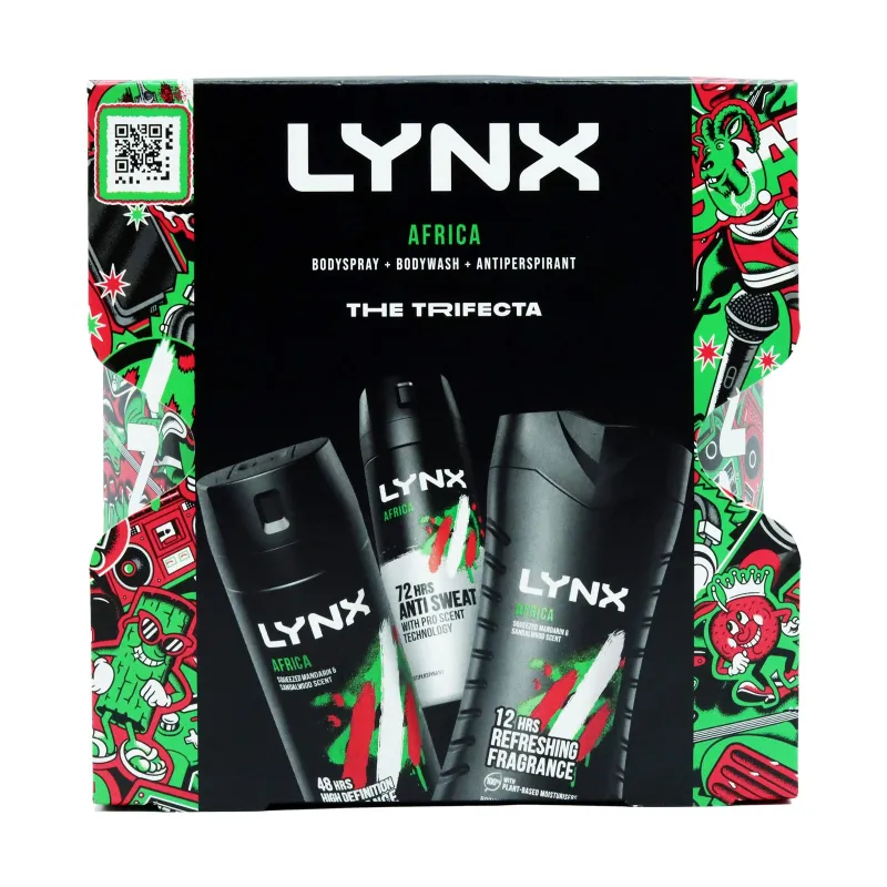 LYNX AFRICA  TRIO SET 3PC