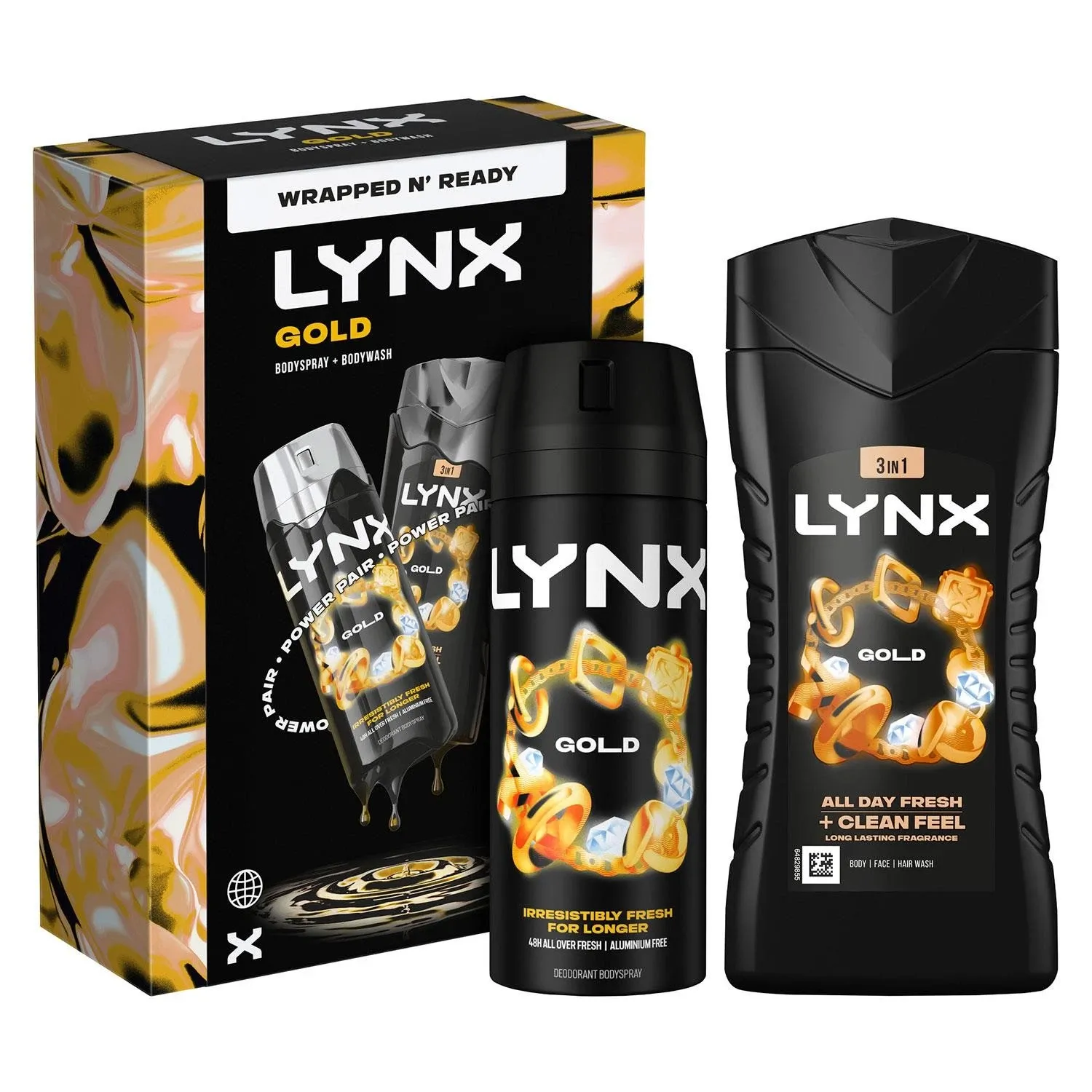 LYNX GOLD DUO SET 2PC