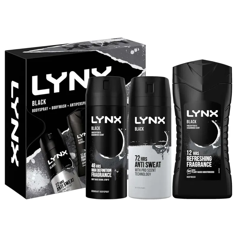 LYNX BLACK TRIO SET