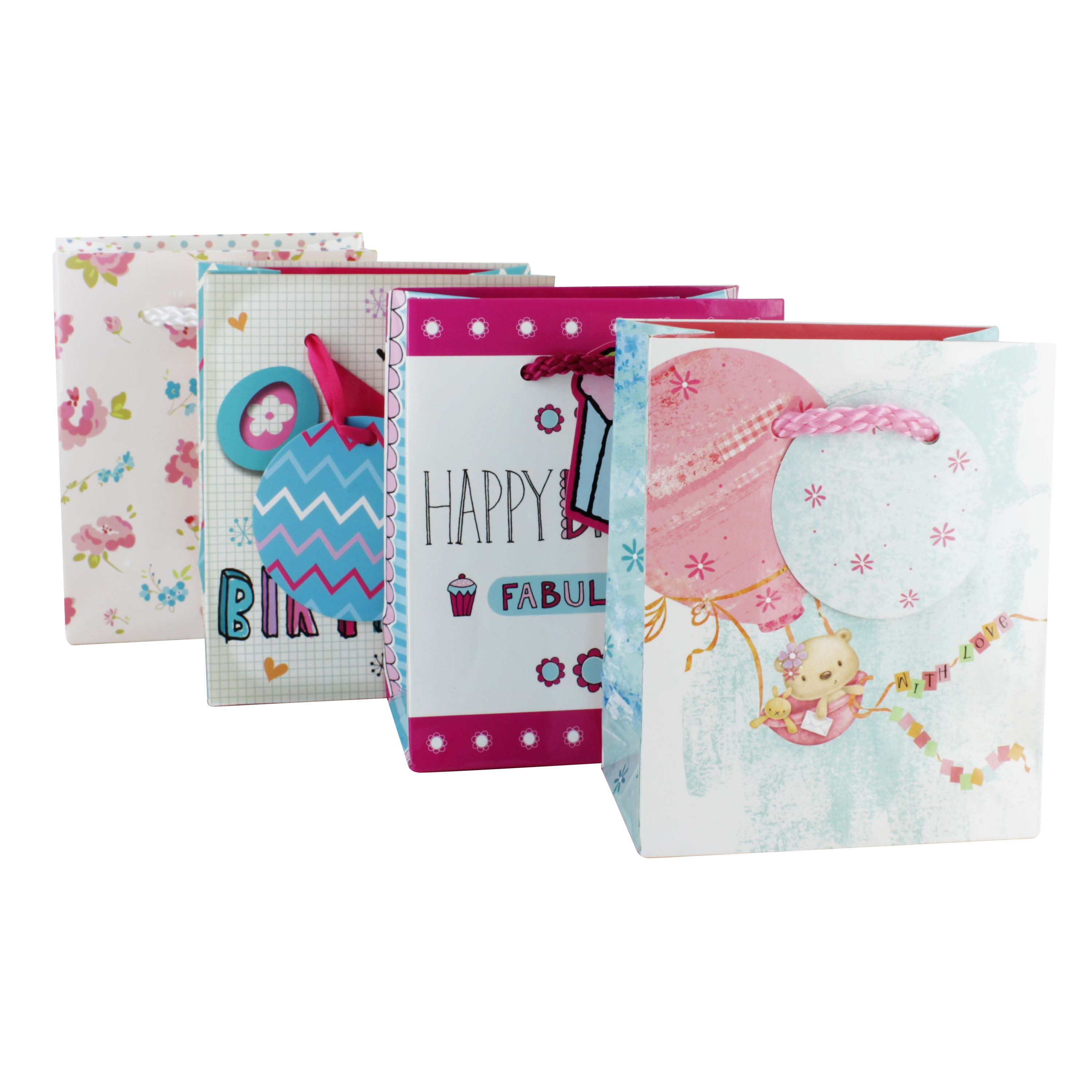 GIFT BAGS SMALL ASSORTED TALLON