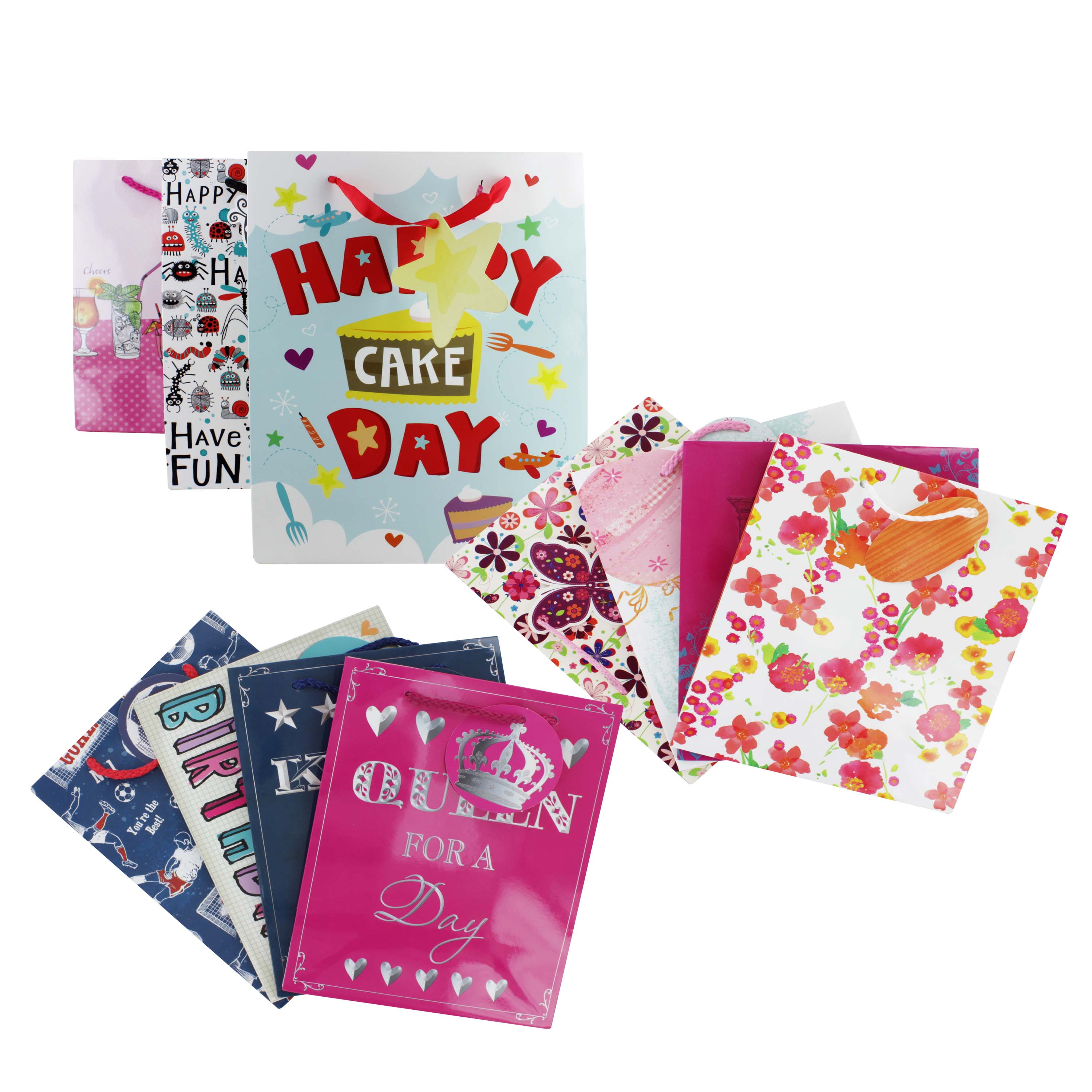 GIFT BAGS MEDIUM ASSORTED