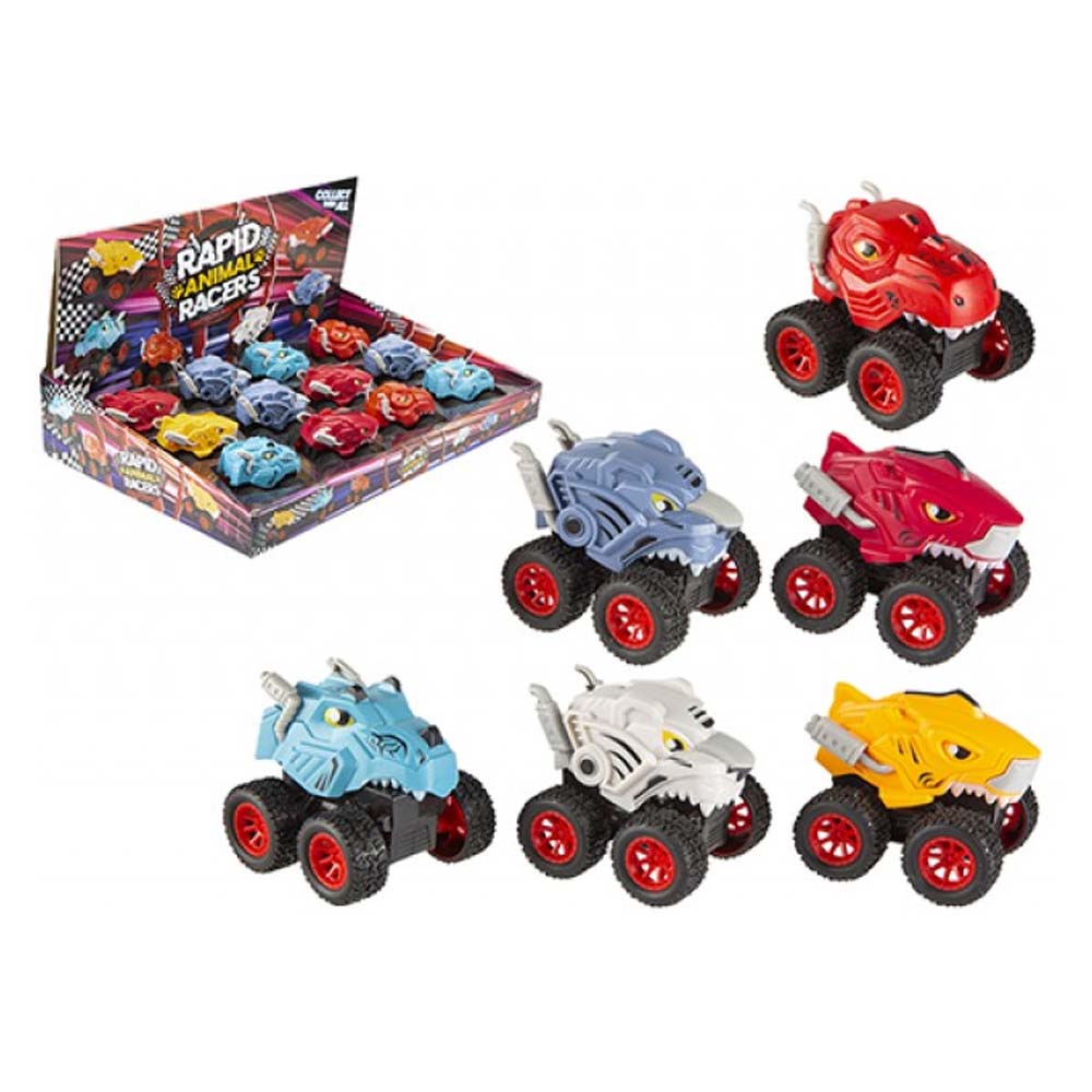 421102 RAPID ANIMAL RACERS DISP x12