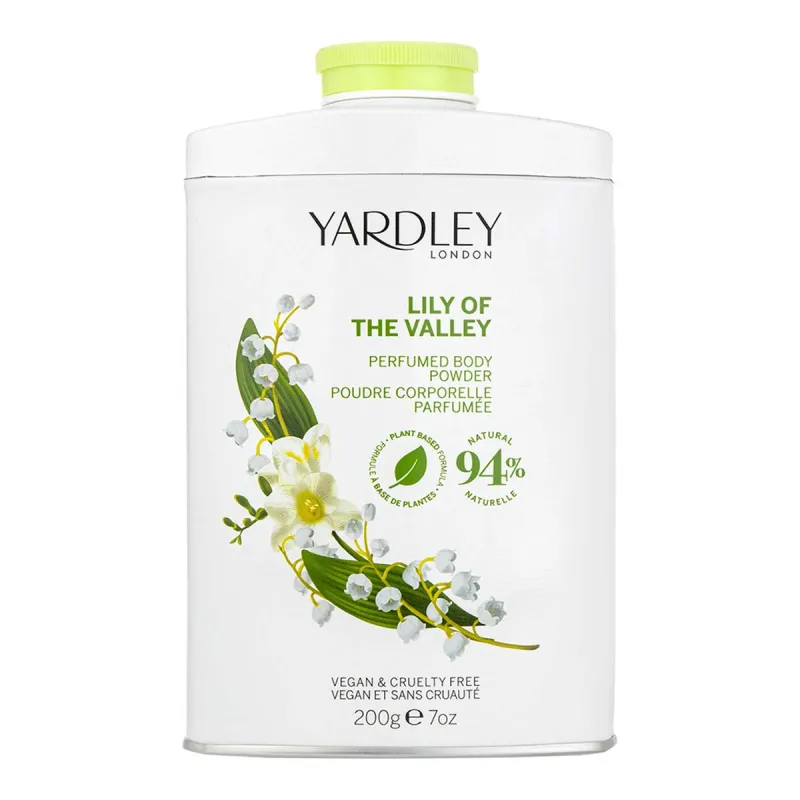 YARDLEY LILY OF THE VALLEY TALC 200g