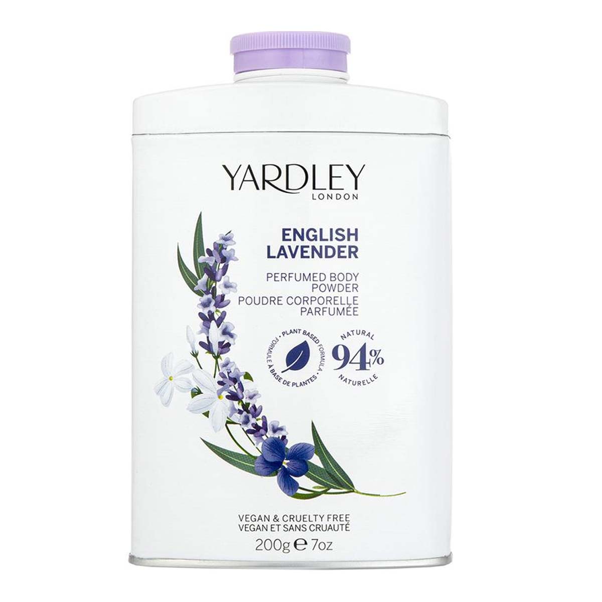 YARDLEY ENGLISH LAVENDER TALC 200g