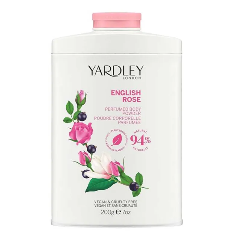 YARDLEY ENGLISH ROSE TALC 200g