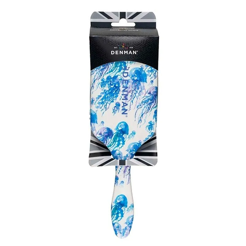 DENMAN D90L JELLYFISH ULTRA PADDLE BRUSH x 6