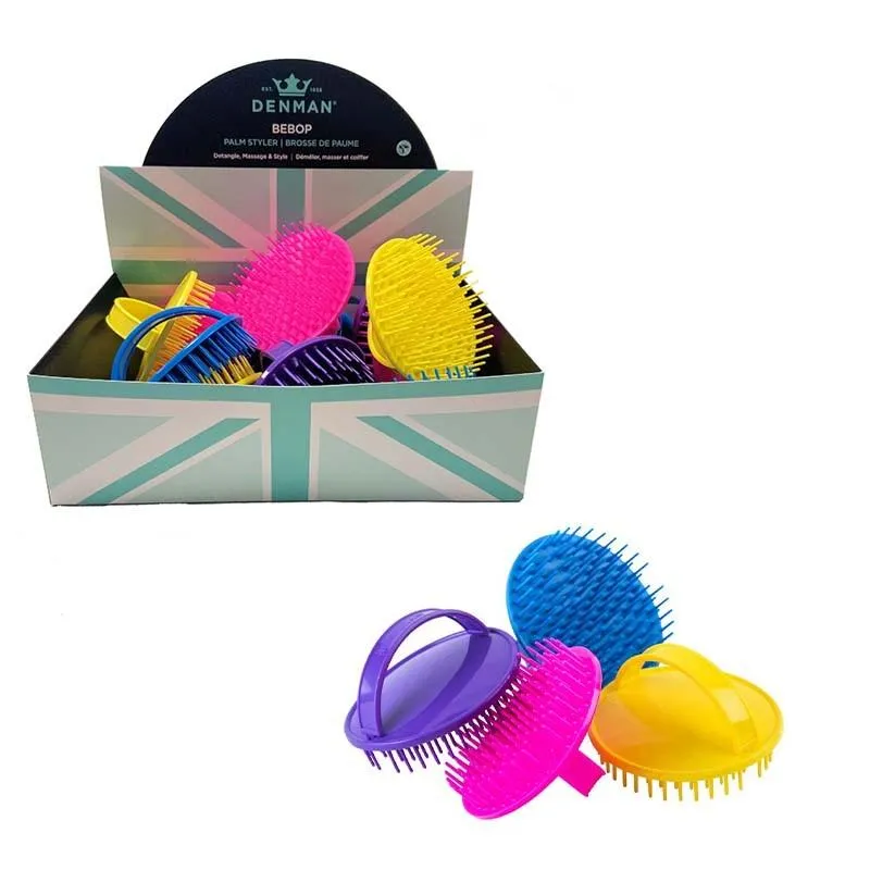 DENMAN D6 SHOWER BRUSH COLOUR TRAY x 12
