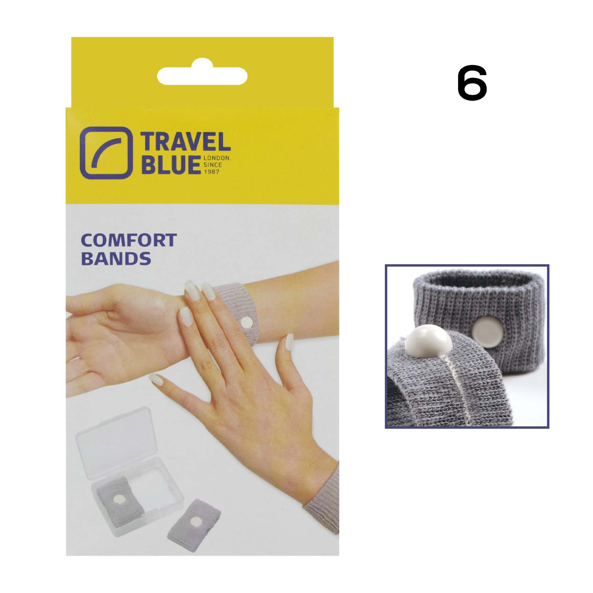 TRAVEL BLUE COMFORT BANDS  501