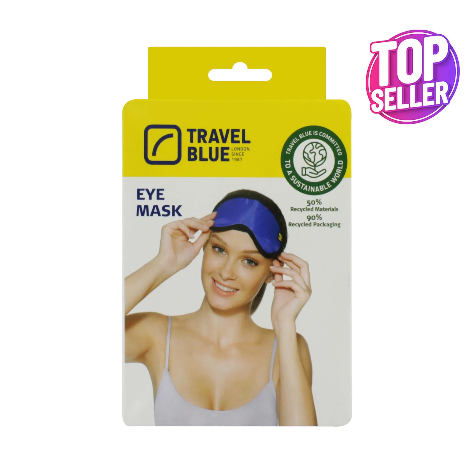 TRAVEL BLUE EYE SLEEP MASK  450