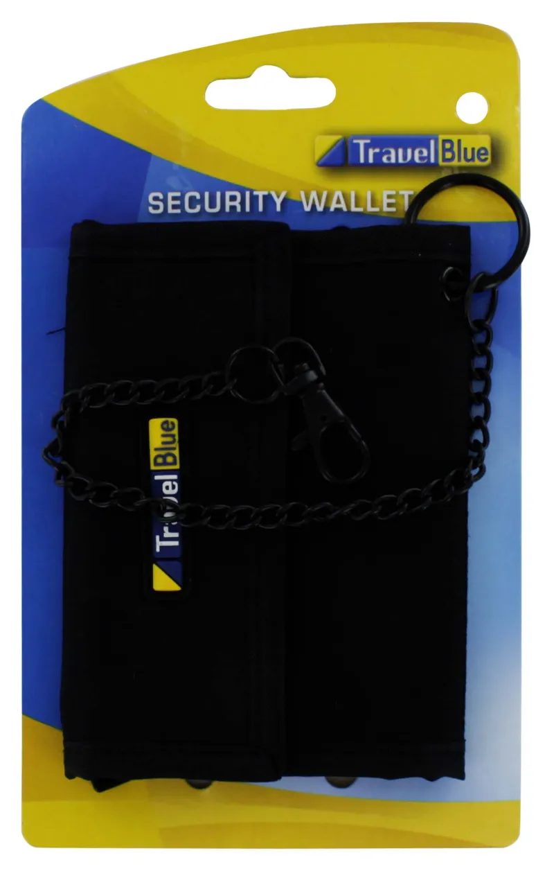 TRAVEL BLUE SECURITY WALLET  770