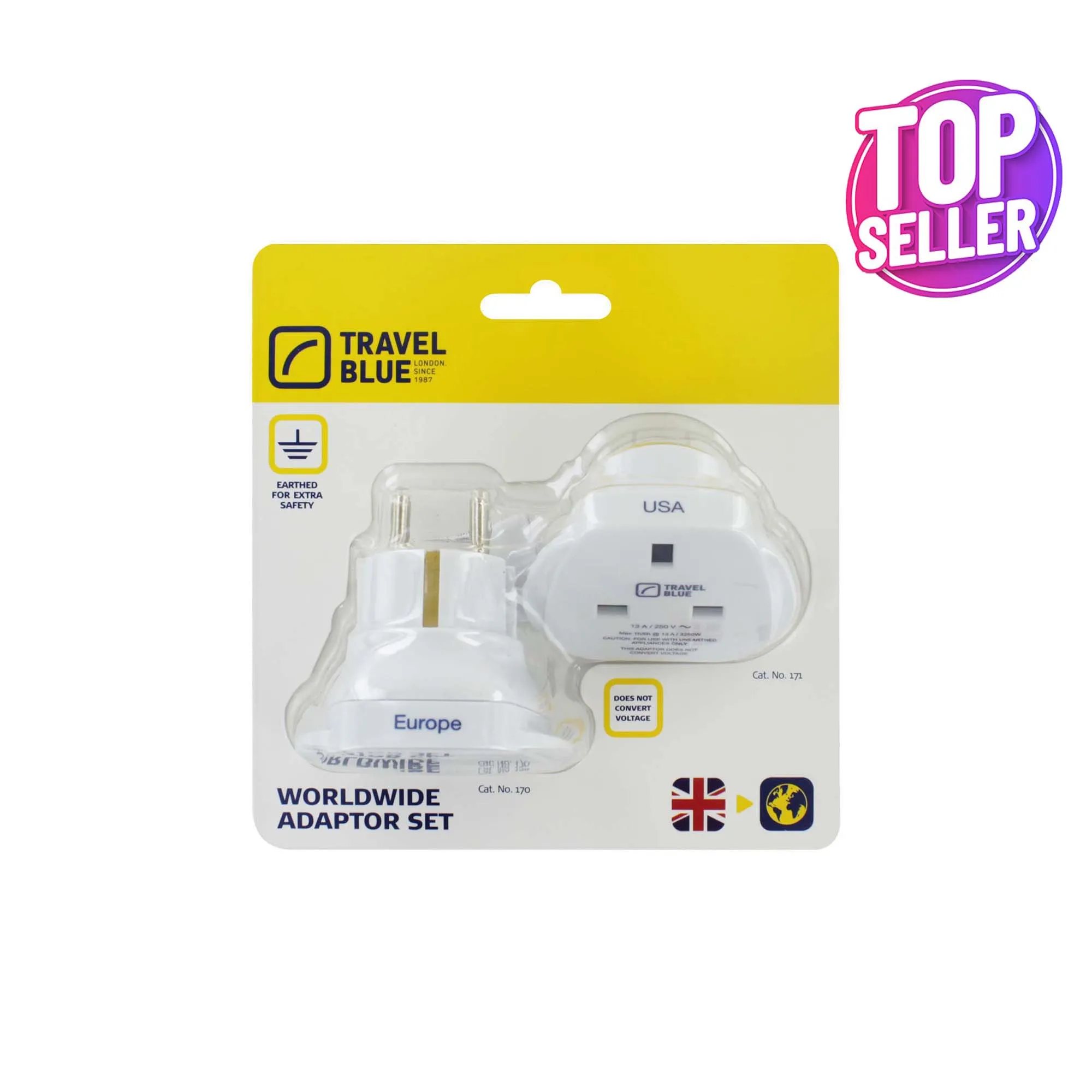 TRAVEL BLUE WORLD WIDE ADAPTOR 175