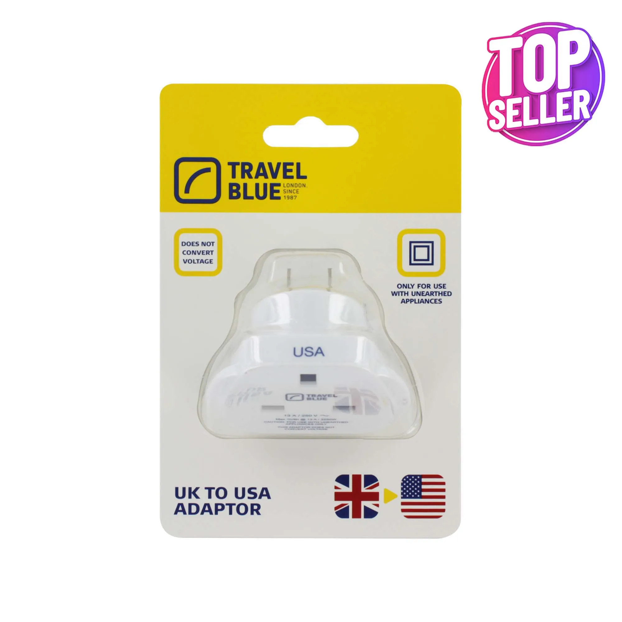TRAVEL BLUE AMERICAN ADAPTOR 171