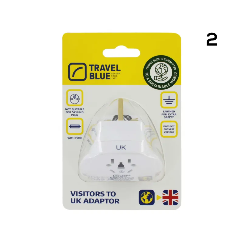 TRAVEL BLUE BRITISH ADAPTOR 173/904
