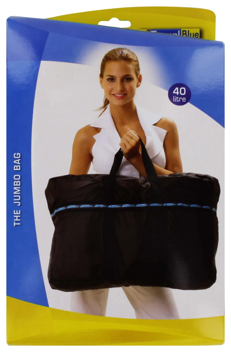 TRAVEL BLUE JUMBO BAG 061