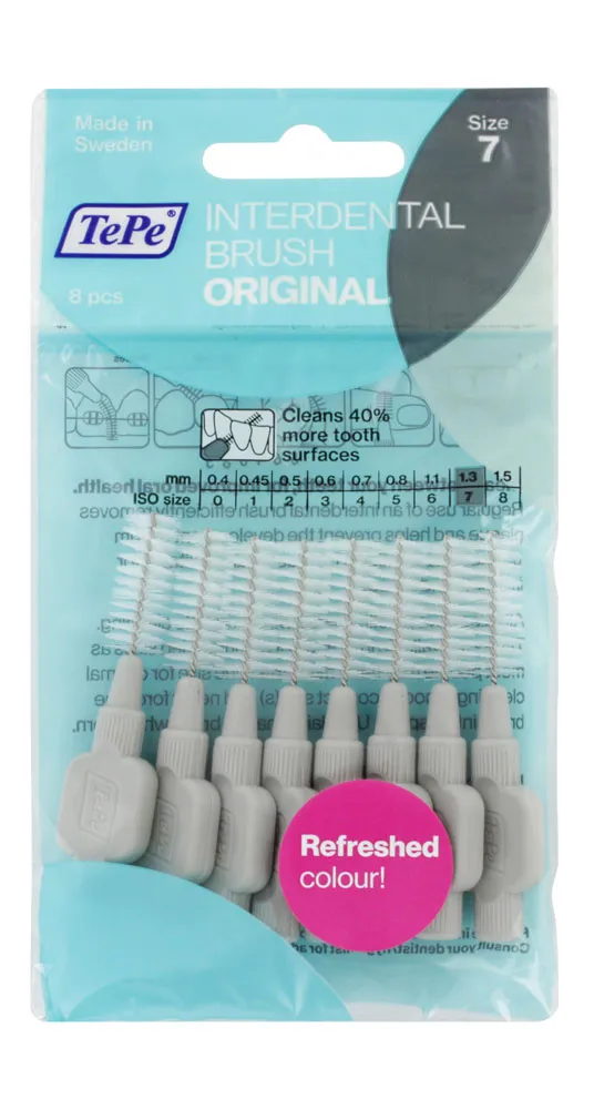 TePe INTERDENTAL BRUSH GREY 1.3MM