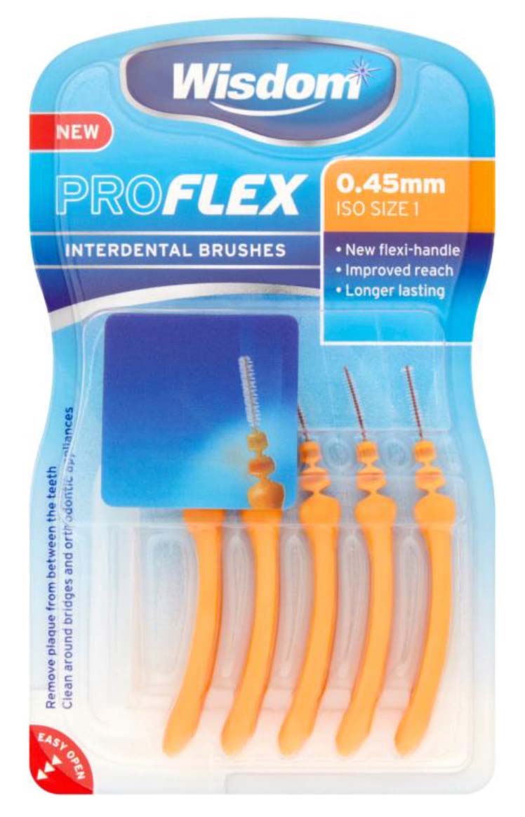 ProFlex Interdental Brush 0.45mm 5s ORANGE 2345ISA
