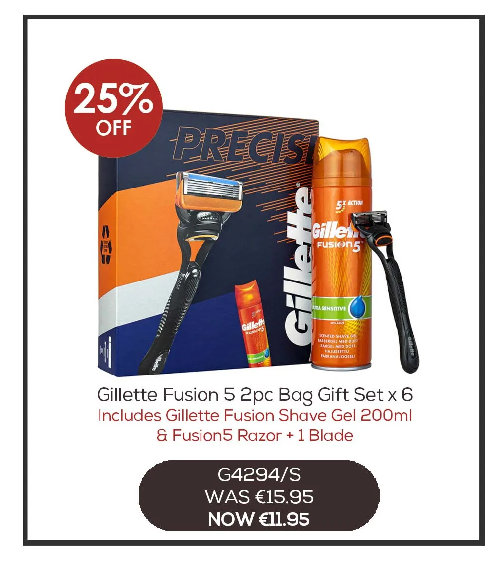 GILLETTE FUSION 5 PRECISE SET 2pce***blk friday 25