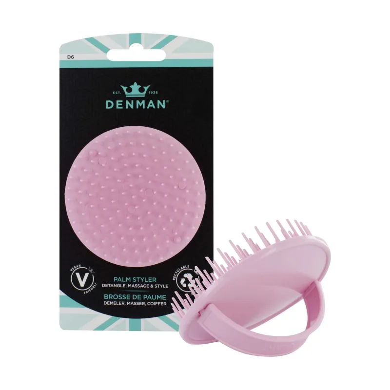 DENMAN D6 SHOWER BRUSH PINK CRUSH