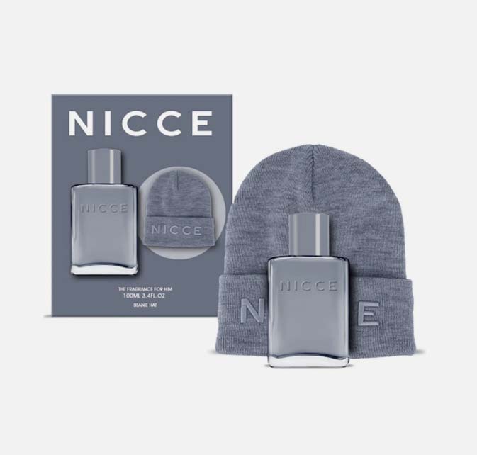 NICCE EAU DE TOILETTE & BEANIE HAT SET NIC7686