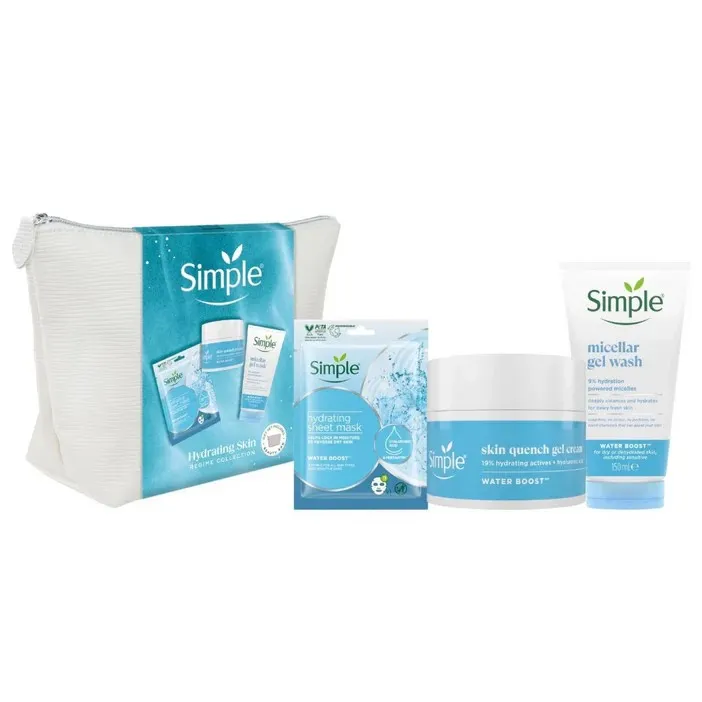 SIMPLE HYDRATE BEAUTY BAG COLLECTION  GIFT SET x 5