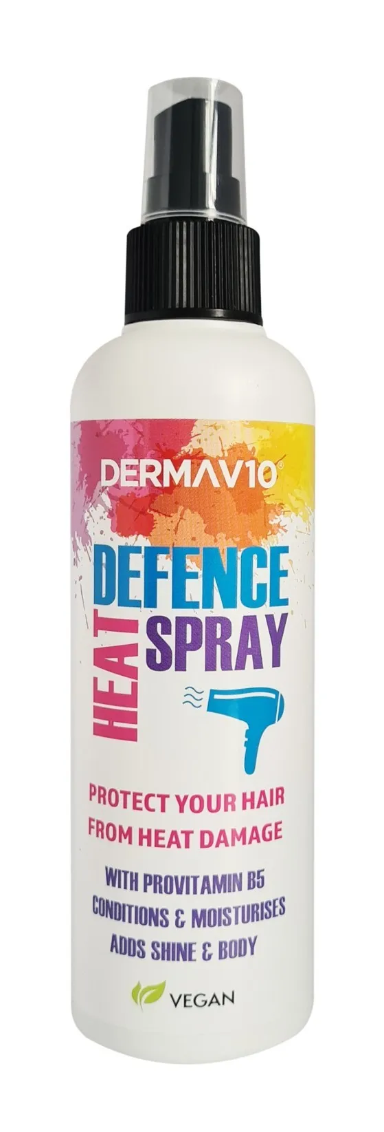 DERMA V10 DEFENSE HEAT SPRAY 200ml
