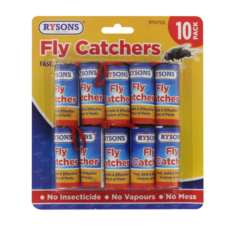 RY0700 RYSONS FLY CATCHER PAPER 10s