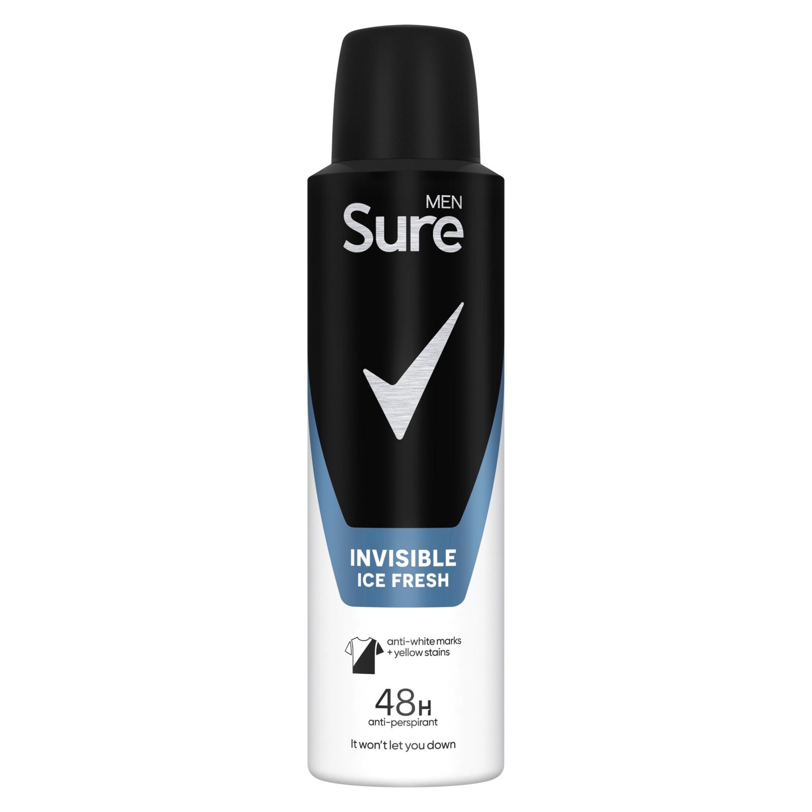 SURE A/P INVISIBLE MEN ICE FRESH 150ml