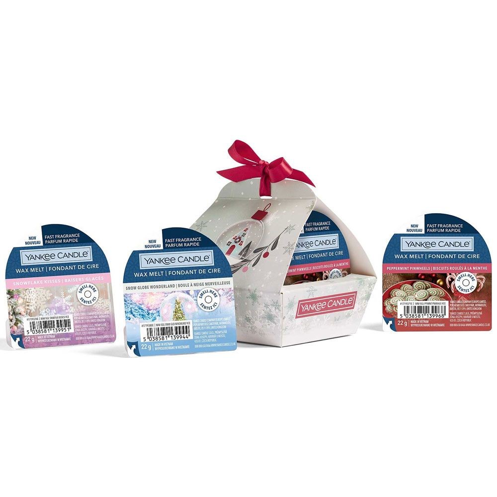 YANKEE CANDLE 3 WAX MELT GIFT SET