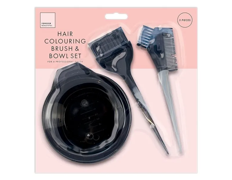 HAIR COLOURING BRUSH & BOWL SET PER1387