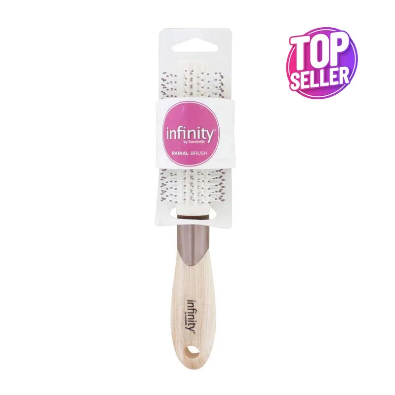 WOOD LOOK RADIAL BRUSH LARGE