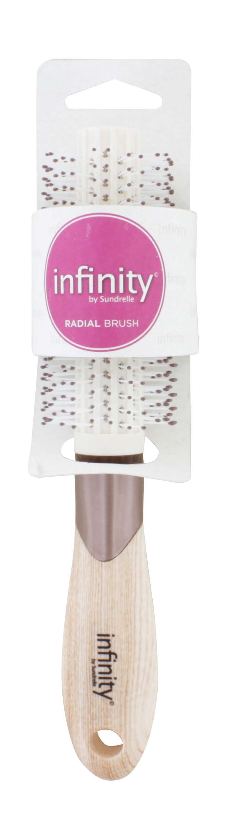 WOOD LOOK RADIAL BRUSH LARGE