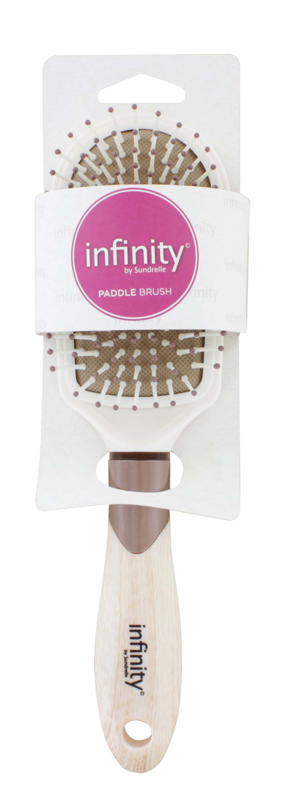 WOOD LOOK  PADDLE BRUSH LARGE