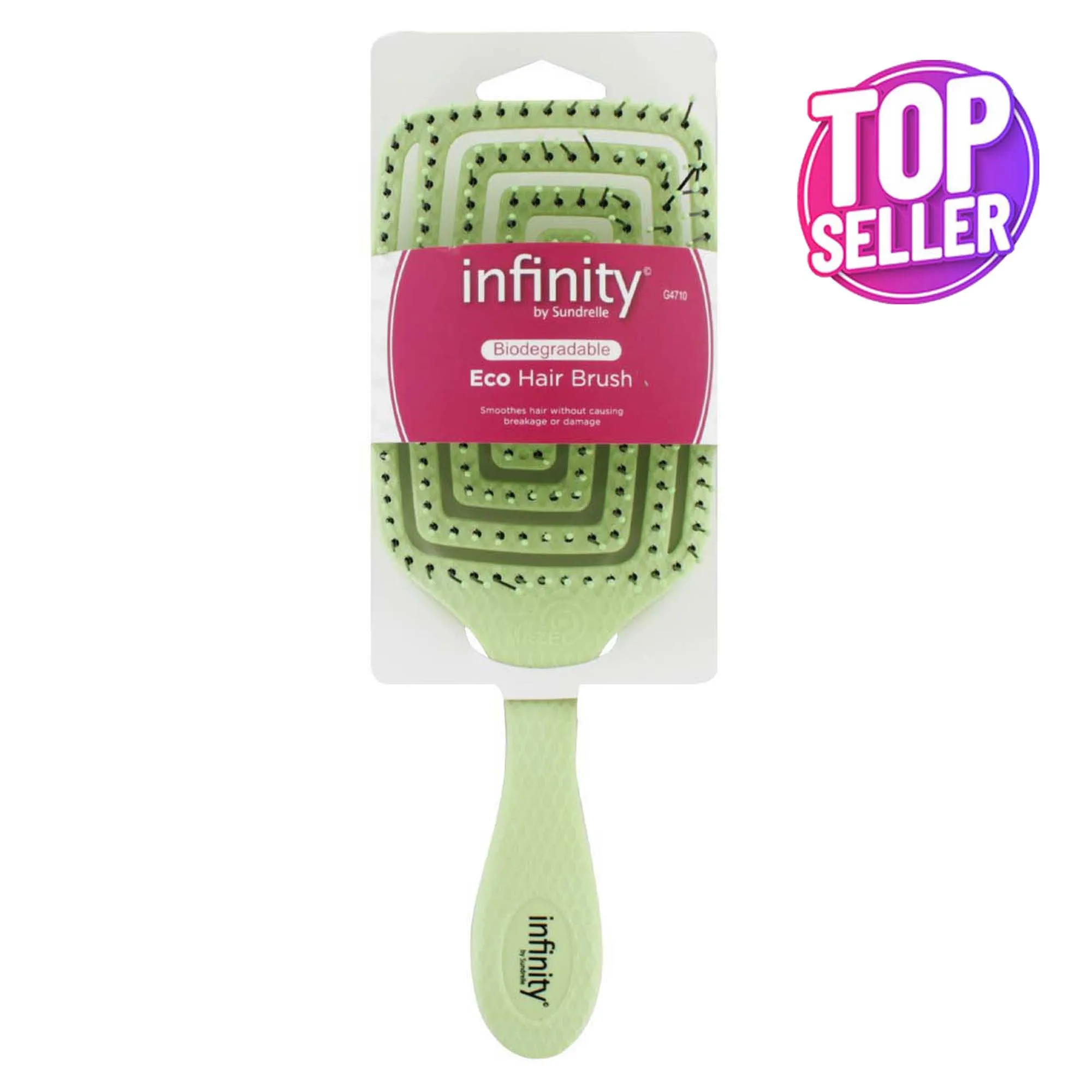 BIODEGRADABLE HAIRBRUSH LARGE CURVED VENT BRUSH