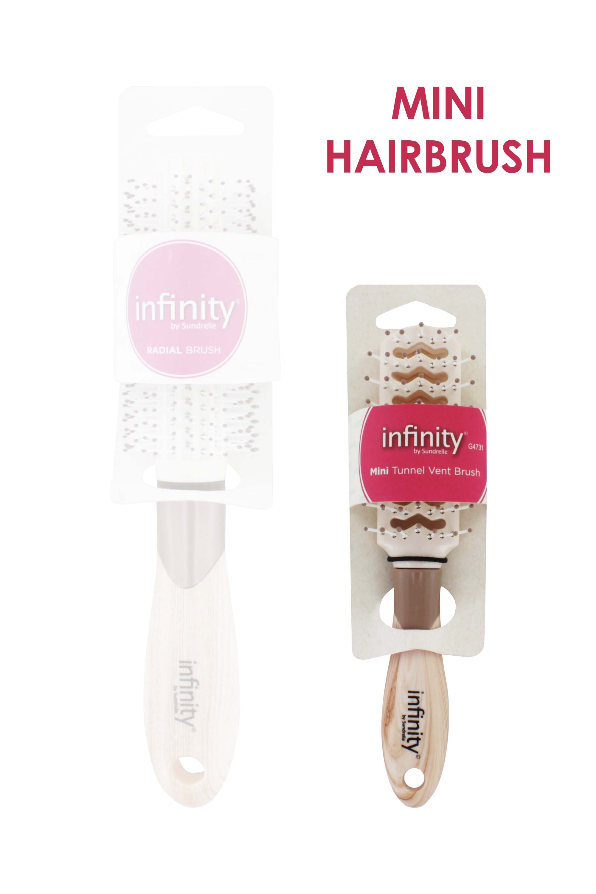 WOOD LOOK MINI TUNNEL VENT BRUSH