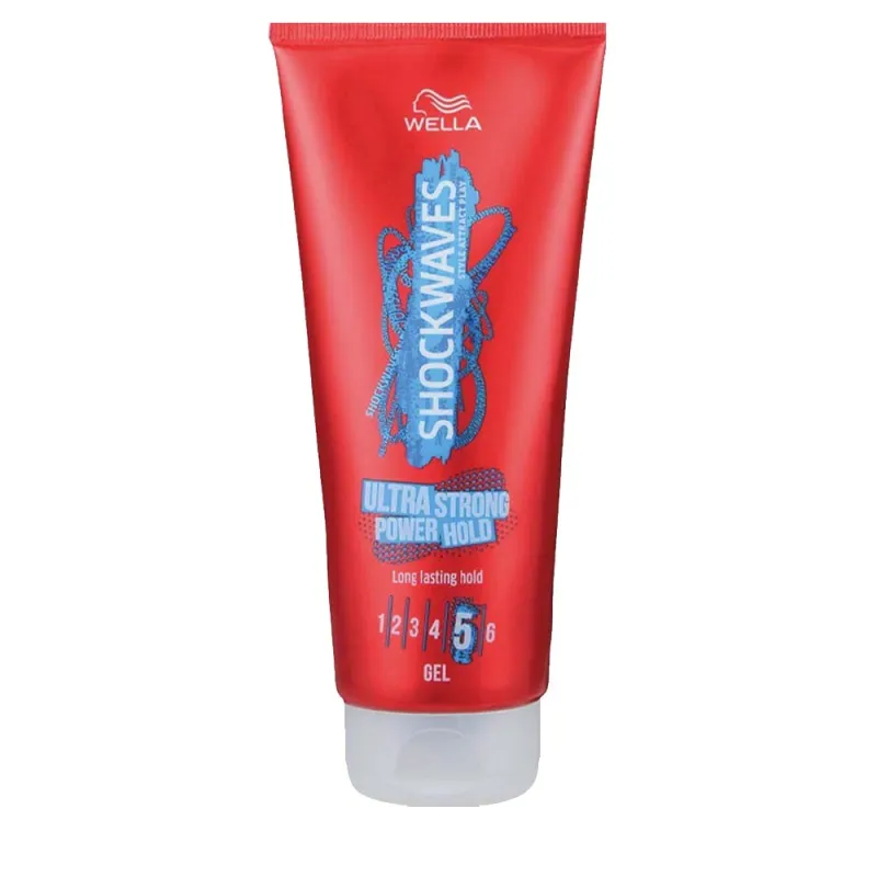 WELLA SHOCKWAVES ULTRA STRONG HOLD GEL 200ml