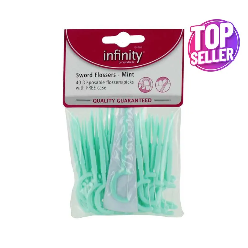 INFINITY DENTAL FLOSSERS MINT
