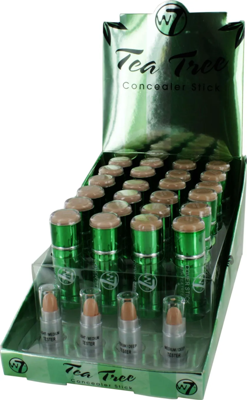 W7 TEA TREE WITCH HAZEL CONCEALER STICK x24