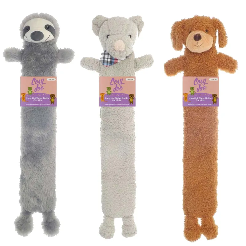 COSY JOE LONG HOT WATER BOTTLE KIDDY NOVELTY