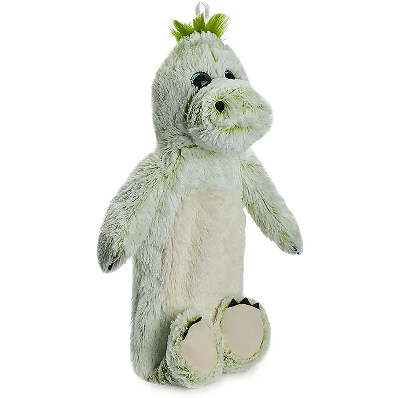 ITX0262 WARMIES LONG HOT WATER BOTTLE DINOSAUR